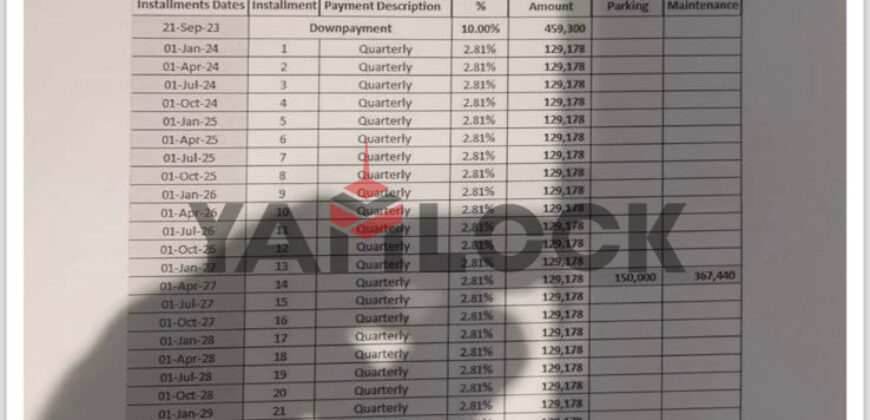 شقة 125 م² للبيع فى العتال ( ليفز ) – 6 أكتوبر