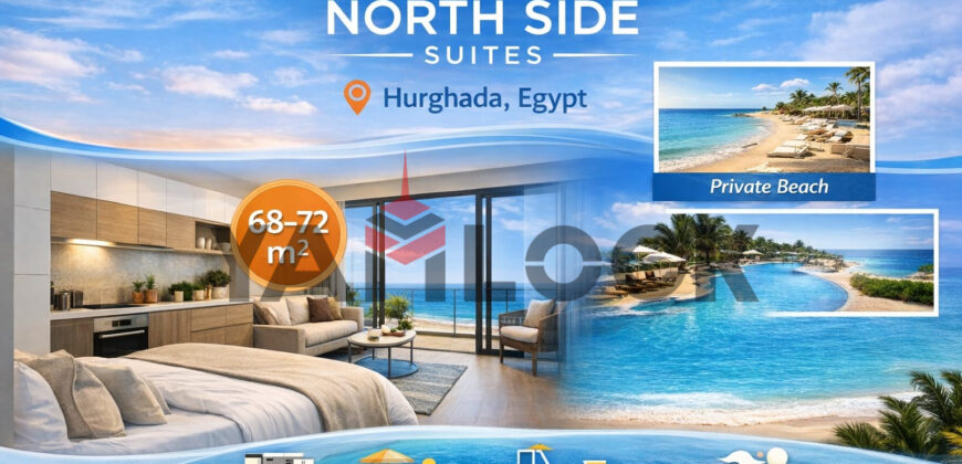 ستوديو 68 م² للايجار علي طريق النصر – الغردقة