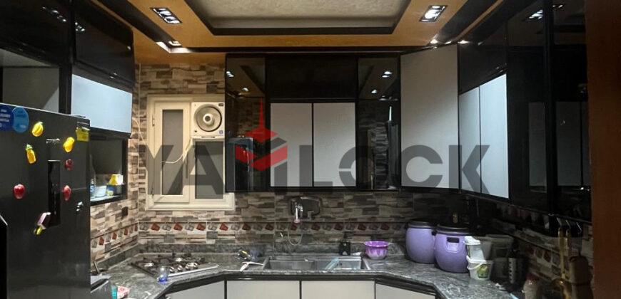 شقة 185 م² للبيع في العبور الحي التاسع شارع البستان تاني نمره من الحزام الأخضر