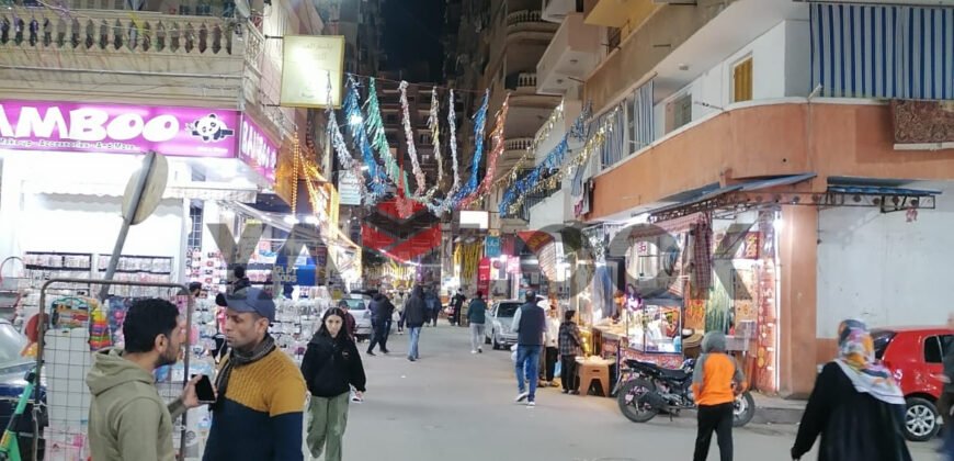 شقة 120 م² للبيع في شارع امين خيرت الغندور – سيدي بشر