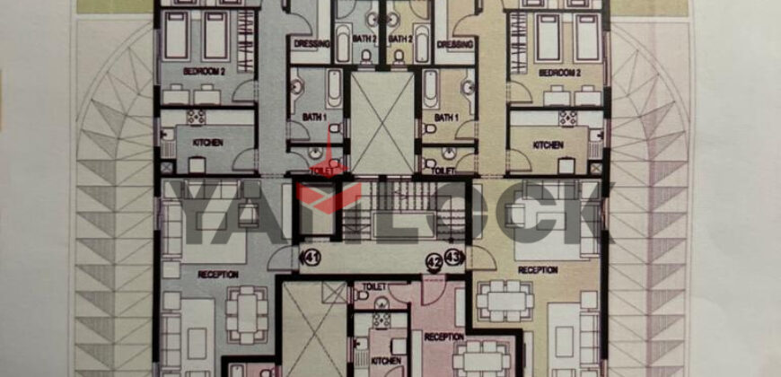 شقة 100 م² للبيع بكمبوند تاج سلطان مدينة نصر