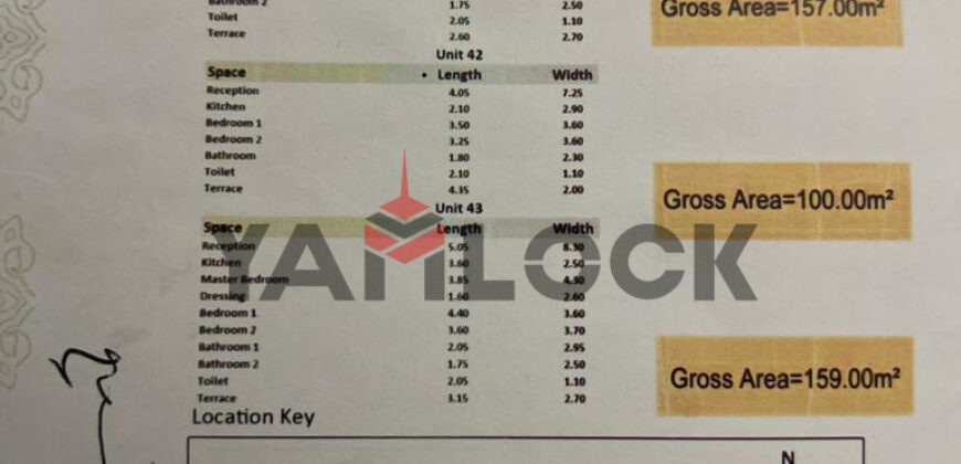 شقة 100 م² للبيع بكمبوند تاج سلطان مدينة نصر