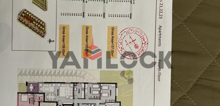 شقة 100 م² للبيع بكمبوند تاج سلطان مدينة نصر