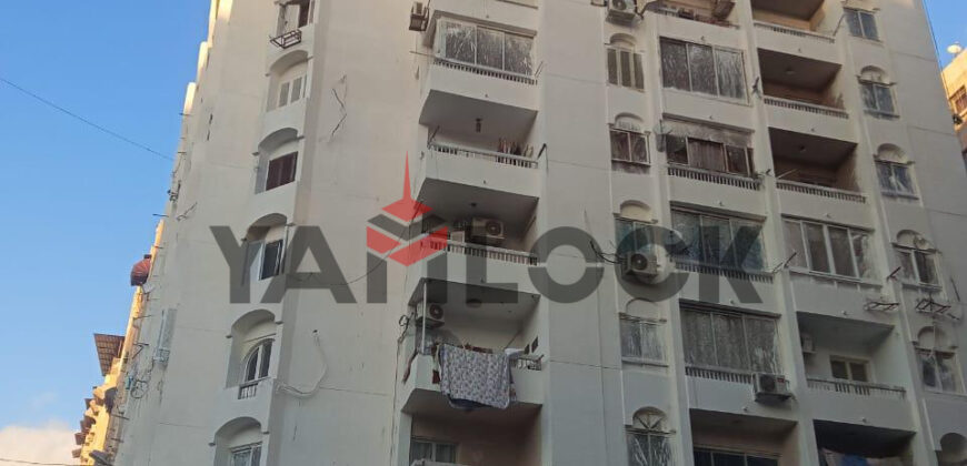 شقة 160 م² للبيع في شارع اسماعيل سري سموحة