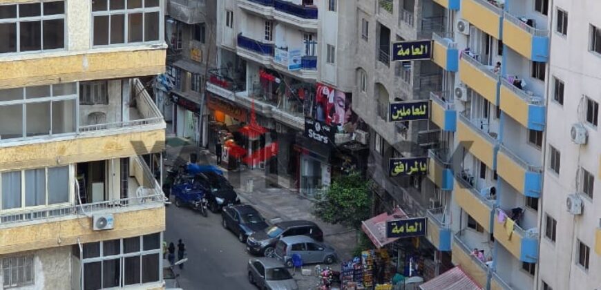 شقة 100 م² للبيع في شارع اطلس – الاسكندرية