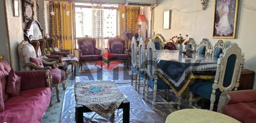 شقة 100 م² للبيع في شارع اطلس – الاسكندرية