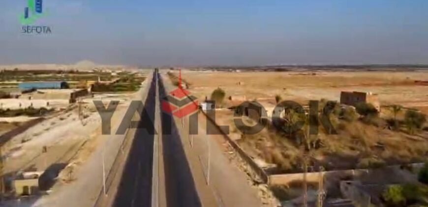 أرض 350 م² للبيع بدون تشطيب – إطلالة شارع الرئيسي في المنيا – المنيا