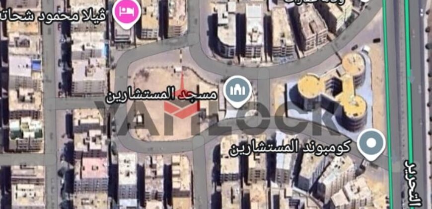 أرض 1174 م² للبيع – إطلالة شارع الرئيسي في القاهرة الجديدة – القاهرة