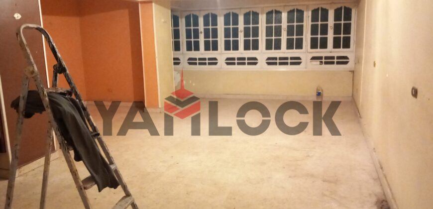 شقة 155 م² للايجار بعمارات مصر للتعمير مصطفي النحاس امام سوبر ماركت المحلاوي