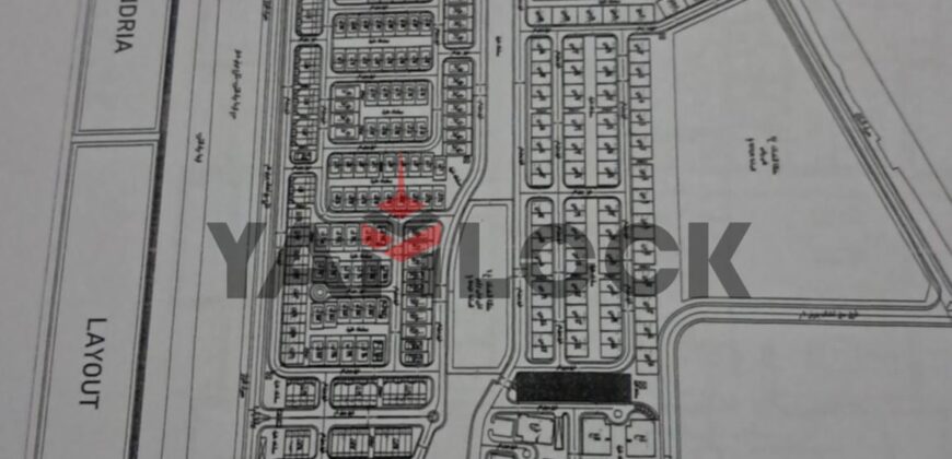 شقة 162 م² للبيع نصف تشطيب – إطلالة حديقة في الاسكندرية – الاسكندرية