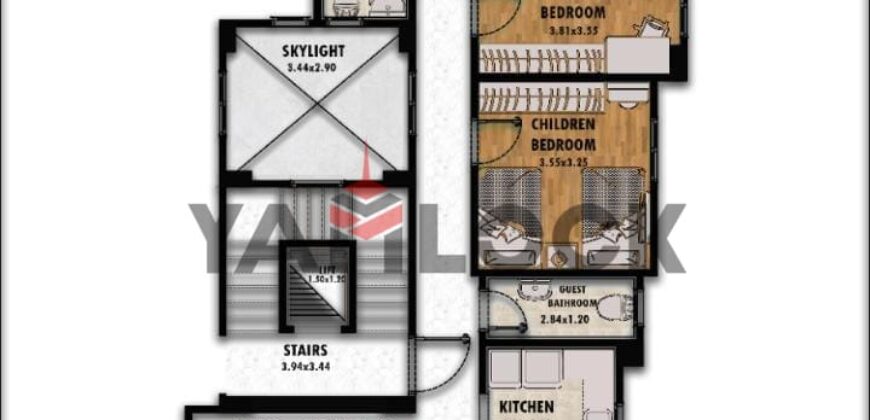 شقة 175 م² للبيع في النورث هاوس القاهرة الجديدة