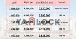 شقة 175 م² للبيع في النورث هاوس القاهرة الجديدة شقة 175 م² للبيع في النورث هاوس القاهرة الجديدة
