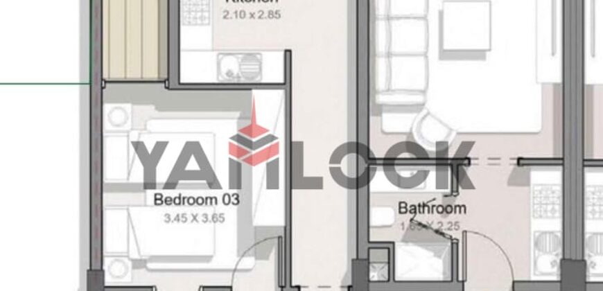 شاليه 103 م² للبيع بسيدي عبد الرحمن العلمين الساحل الشمالي