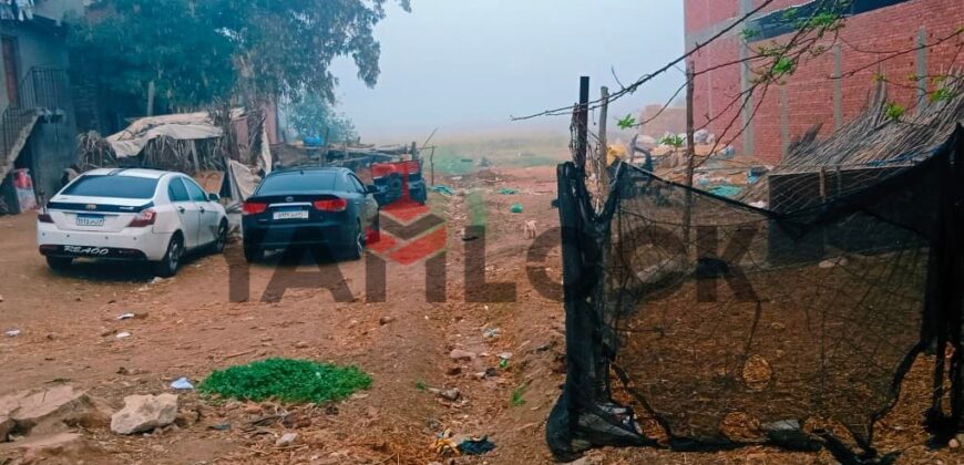 ارض 950 م² للبيع مباني في قريه بيجيرم قويسنا المنوفيه