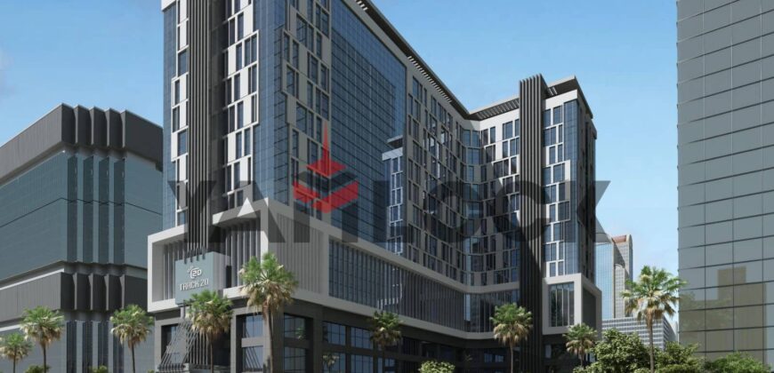 مكتب اداري 39 م² للبيع في العاصمة الادارية الداون تاون