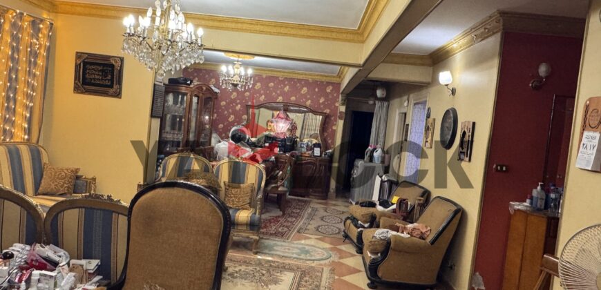 شقة 140 م² للبيع في شارع الزهور مدينة نصر