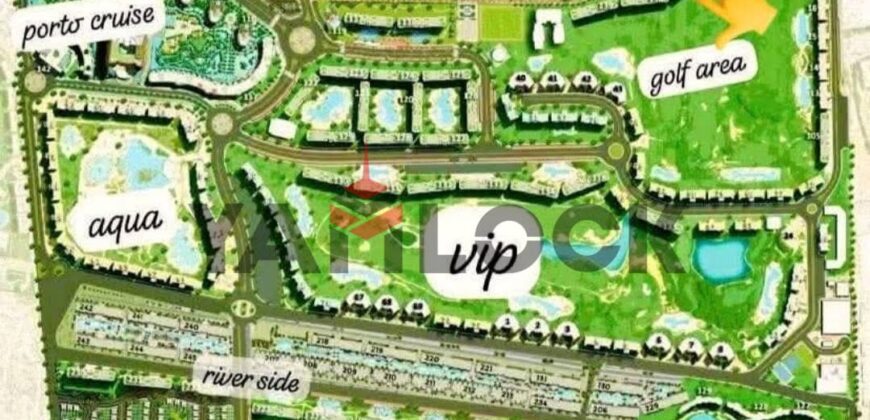 شالية 60 م² للبيع في بورتو جولف العلمين