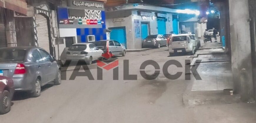 شقة 85 م² للبيع في السيوف ترام متفرع من علي هيبه شارع السيوف وخطوات للشط السرايا