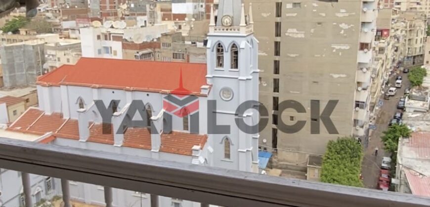 شقة 137 م² للبيع تشطيب ألترا لوكس – إطلالة شارع الرئيسي في الاسكندرية – الاسكندرية