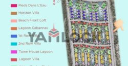 شاليه 65 م² للبيع تشطيب كامل في هاسندا واترز الساحل الشمالي