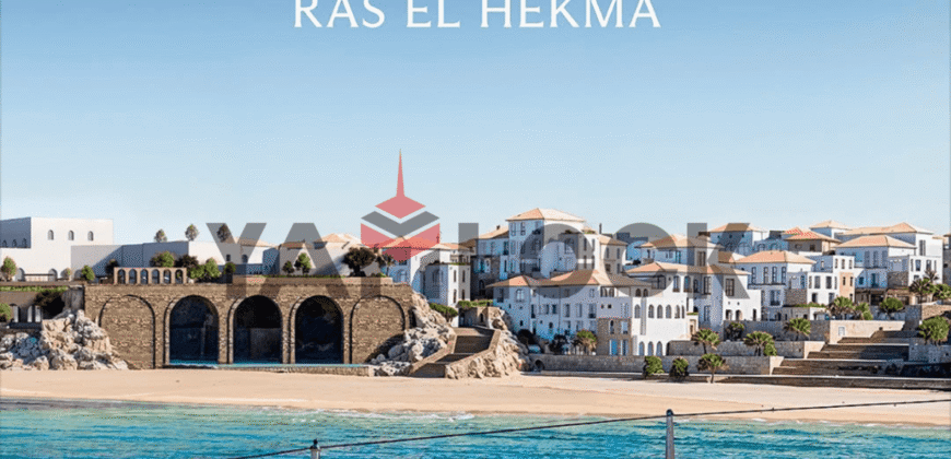 شاليه 65 م² للبيع تشطيب كامل في هاسندا واترز الساحل الشمالي