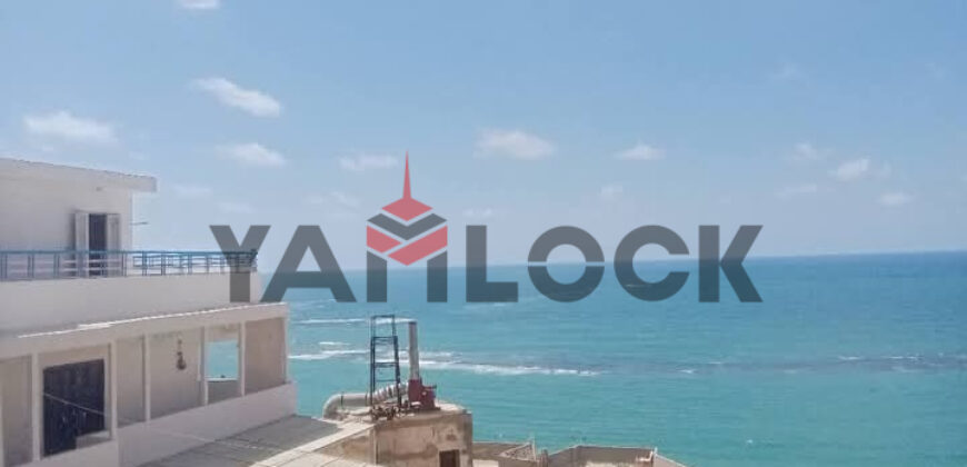 شقة 165 م² للبيع بين المندره والعصافره تاني نمره بحر رؤيه جانبيه للبحر