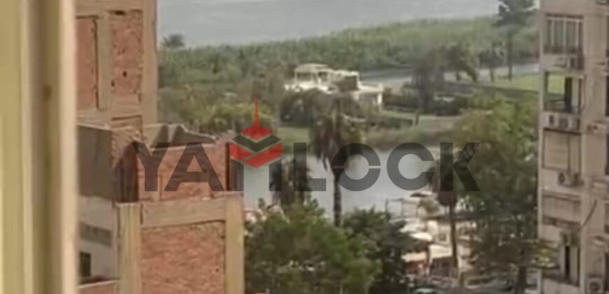 شقة 115 م² للبيع اول شارع المحطه مع البحر الاعظم فيو النيل