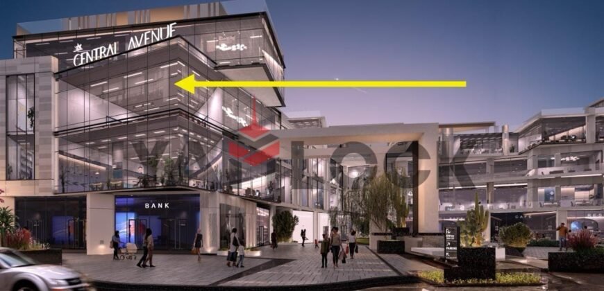 عيادة 65 م² للبيع بمول Central Avenue أمام Park Street Mall و Capital Business Park