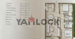 شاليه 112 م² للبيع بمشروع ساوث ميد بمدينة الضبعة الساحل الشمالي