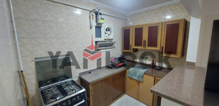 شقة 140 م² للايجار مفروش في شارع اطلس متفرع من الكورنيش مباشره برج الحكمه – الاسكندرية