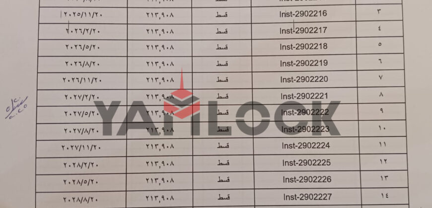 شقة 136 م² للبيع بكمبوند بترفلاى مدينة المستقبل