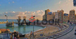 شقة 135 م² للبيع امام كوبري استانلي على البحر مباشرة – الاسكندرية