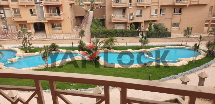 شقة 176 م² للبيع فى كمبوند المروج خلف مول العرب و بجانب نادى صيد اكتوبر