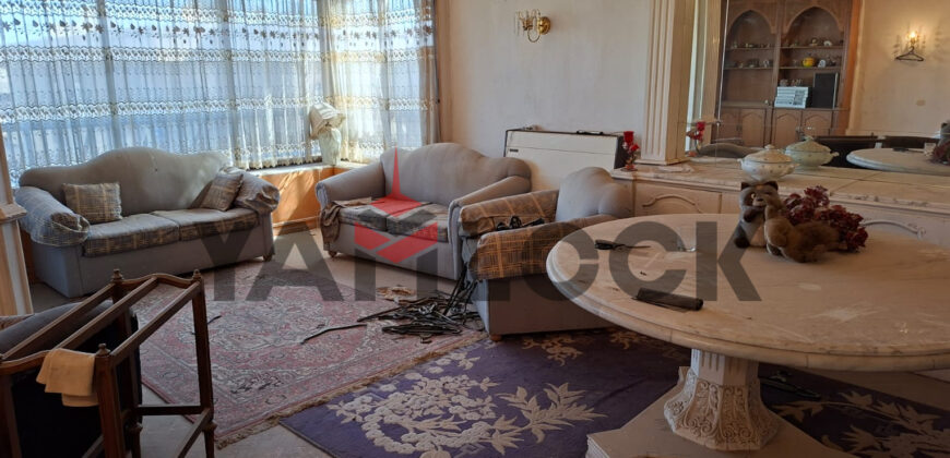 شقة 100 م² للبيع تشطيب كامل – إطلالة شارع الرئيسي في شيراتون – القاهرة