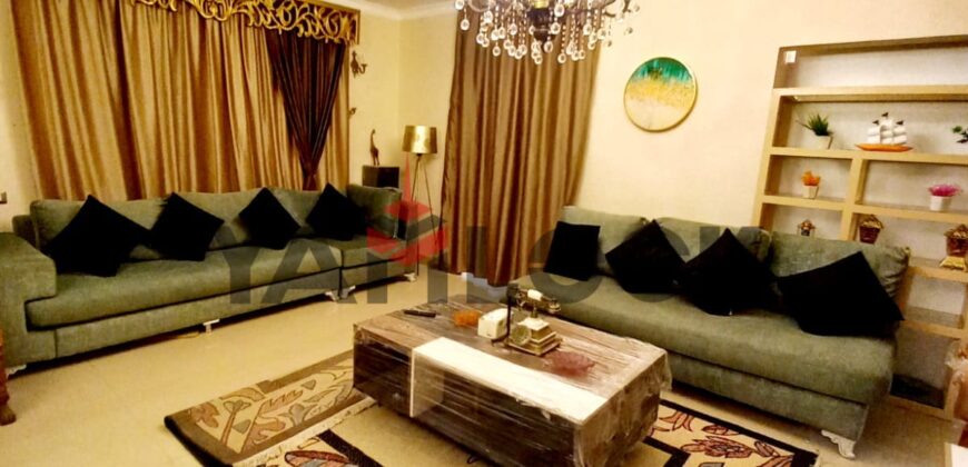 شقة 135 م² للايجار مفروش في يافع بن يزيد امتداد شارع شارل دي جول -الدقي