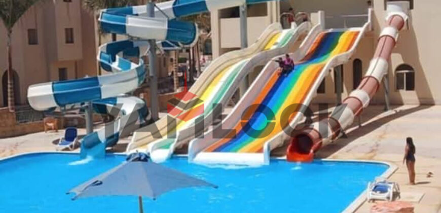 شاليه 110 م² للايجار في Lasirena Palm Beach – العين السخنة