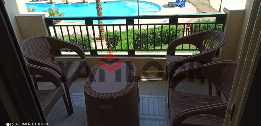 شاليه 110 م² للايجار في Lasirena Palm Beach – العين السخنة