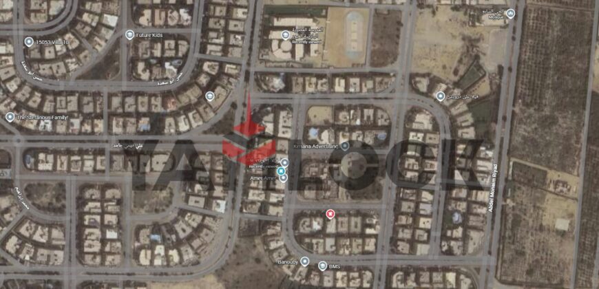 شقة 200 م² للبيع في فيلا 15073 العبور الحي السابع شارع العميد محمود عبد الله