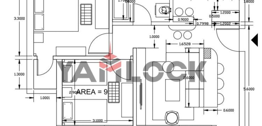 شقة 74 م² للبيع تشطيب ألترا لوكس في الرحاب بجوار النادي و مول 2 القاهرة الجديدة