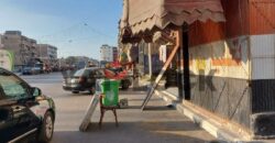 محل تجاري 20 م² مع الرصيف يدخل فى 35 متر الى 40 متر محل على ناصيتين للبيع على شارع الفندقيه مساكن زمزم – بورسعيد