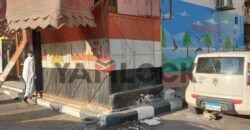 محل تجاري 20 م² مع الرصيف يدخل فى 35 متر الى 40 متر محل على ناصيتين للبيع على شارع الفندقيه مساكن زمزم – بورسعيد