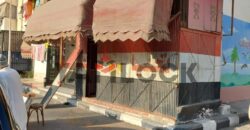 محل تجاري 20 م² مع الرصيف يدخل فى 35 متر الى 40 متر محل على ناصيتين للبيع على شارع الفندقيه مساكن زمزم – بورسعيد