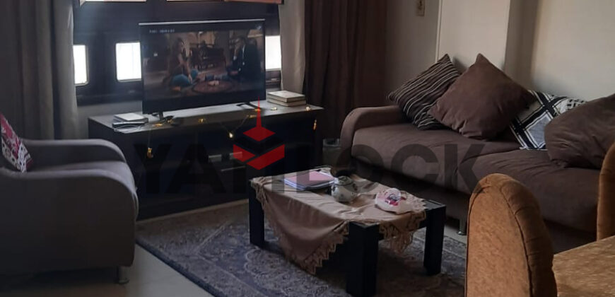 شقة 140 م² للايجار مفروش في ارض الشرطة على محور طة حسين بجوار محطة مترو هشام بركات