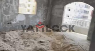 شقة 200 م² للبيع نصف تشطيب – إطلالة شارع جانبي في حدائق اكتوبر