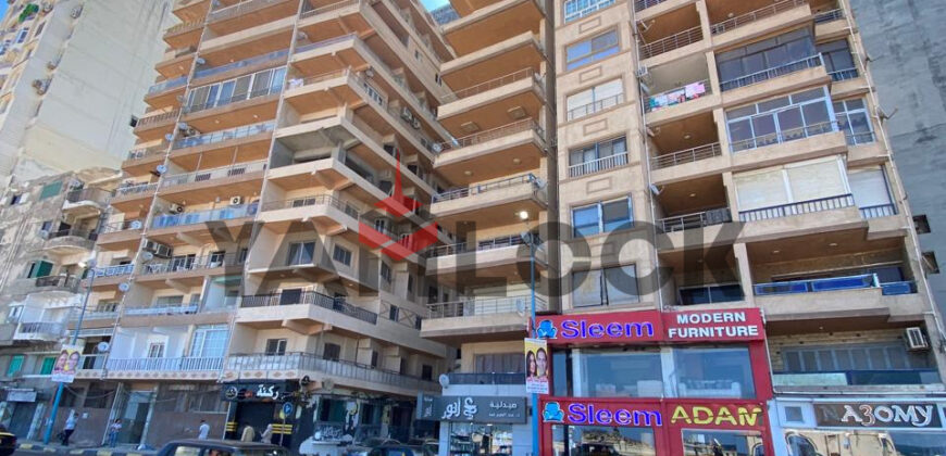 شقة 110 م² للبيع في سيدي بشر 1 شاطيء السرايا – الاسكندرية