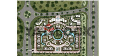 شقة 90 م² للبيع في كمبوند كوين لاند تبع شركه ايفوريا العاصمة الادارية