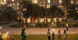 شقة 90 م² للبيع في كمبوند كوين لاند تبع شركه ايفوريا العاصمة الادارية