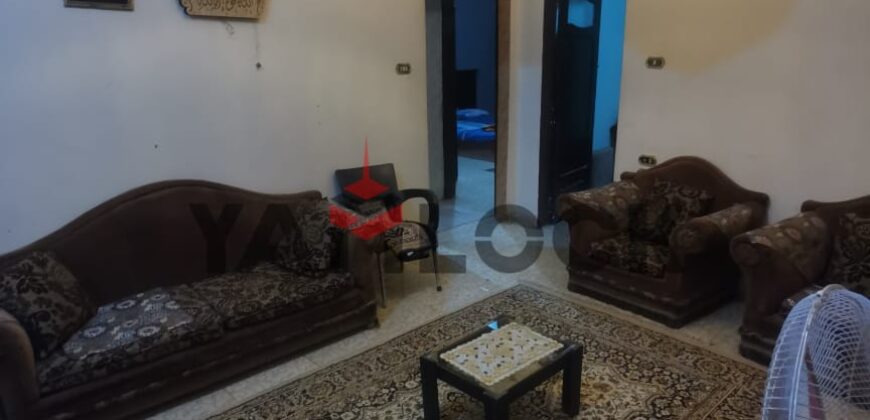 شقة 120 م² مفروشة للايجار في حي السلام امام مسجد الهداية واكازيون ماركت ، مركز كفر صقر – محافظة الشرقية