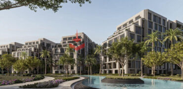 شقة 100 م² للبيع في كمبوند The Novelist – كورنيش المقطم