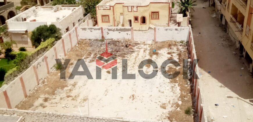 قطعة أرض 210 م² للبيع بشاطئ الصفا بالإسكندرية ثالث نمرة من الشاطئ